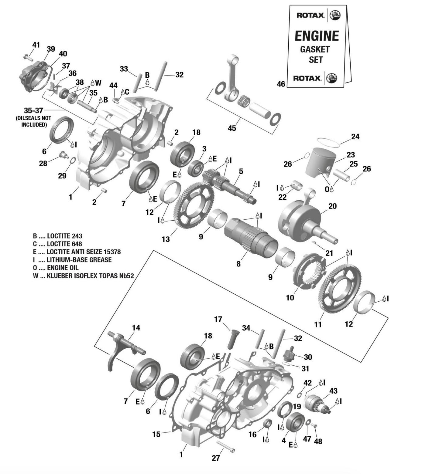 BALL BEARING 6204 - E - TVH C3