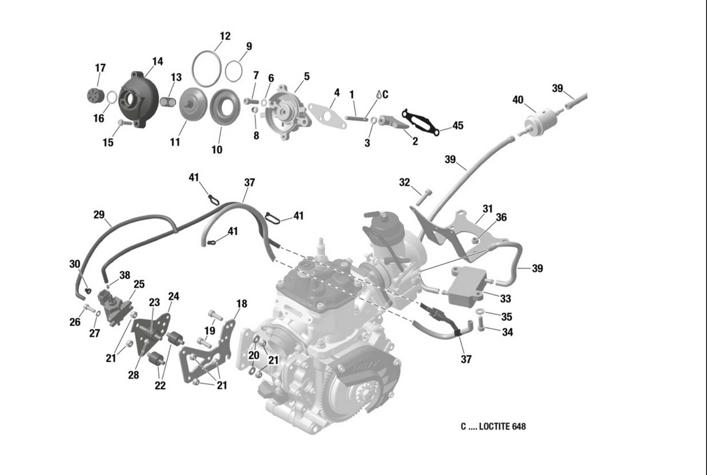 EXHAUST VALVE PISTON