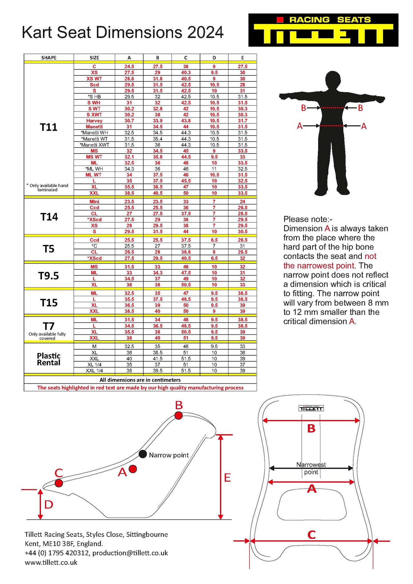 Tillett T5VTi seat for younger drivers - Soft Rigidity- White