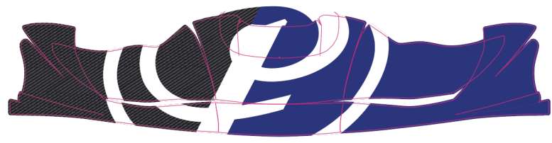 Praga Sticker - 509 Front Spoiler Only