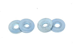 Ø25MM SPINDLE SPACER H3.8MM WHITE GALVANIZED