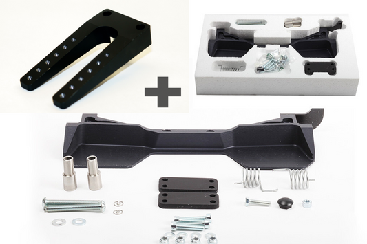 ADJUSTABLE PEDALS HI-TECH ASSY. WITH SPACER - KIT