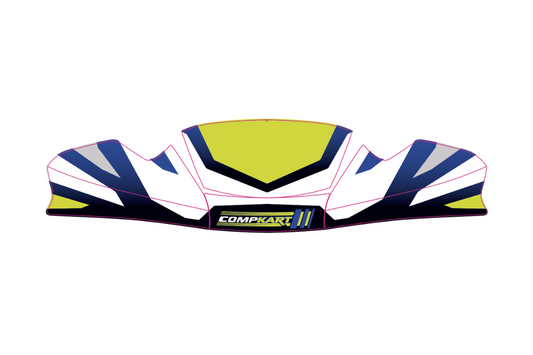 COMPKART RANGER  2023 STICKER FRONT POD MK20