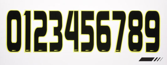 COMPKART STICK ON NUMBER - #0