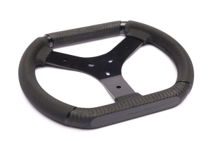 "FASTER" Ø320MM STEERING WHEEL - steel spokes - Praga
