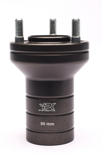 FRONT HUB Ø17XL90MM ANODIZED - Praga IPK