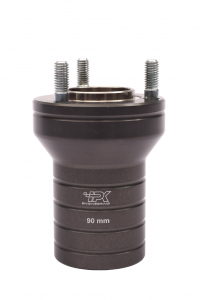 FRONT HUB Ø25XL90MM BLACK LINE - Praga