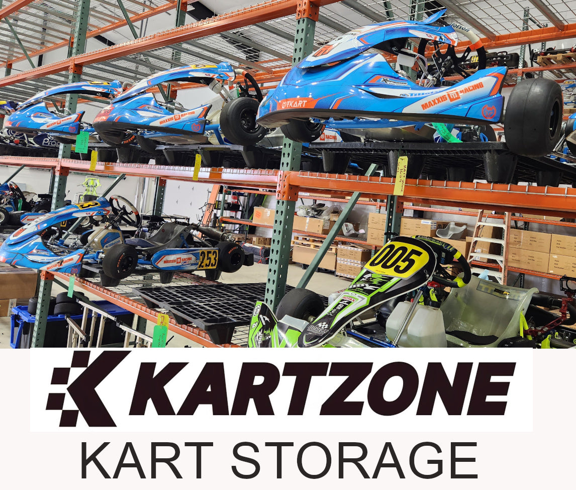 KART STORAGE - Monthly rack storage at Kartzone