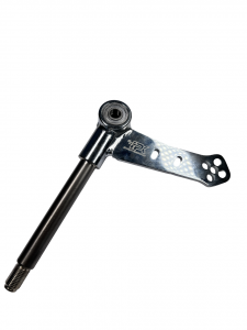 LEFT SPINDLE Ø17MM 9,5° mod. R, BEARINGS Ø10MM - Praga