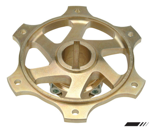 COMPKART MG. 30 MM  DOUBLE FIX SPROCKET HUB + 3 KEY SLOTS