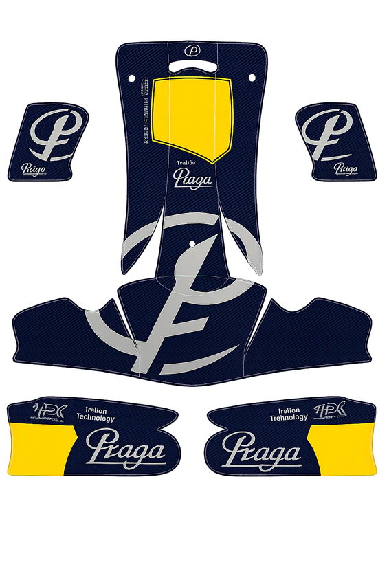 Praga Sticker Kit - MK27 Cadet Mini