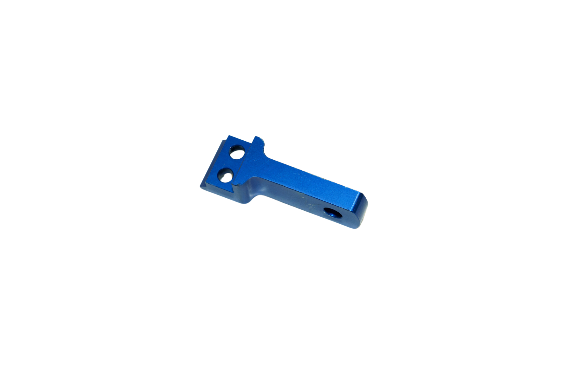 MUFFLER RETURN BRACKET J3 - BLUE