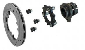 MKB-V2 Ø30mm rear brake disc hub support