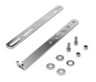 MK20 LOW NASSAU PANEL SUPPORT CHROMED (2 pieces) - Tillotson