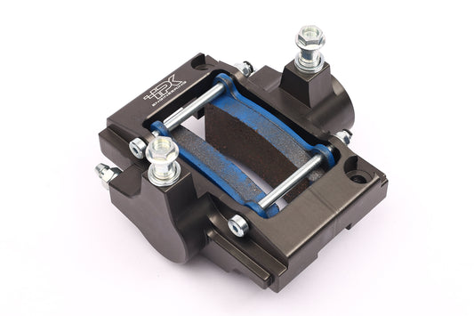 REAR BRAKE CALIPER BLACK LINE with pads and screws - Praga