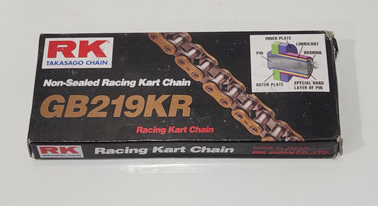 RK 219 Kart Chain, non-sealed GB219KR