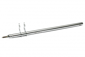R MOD.STEERING COLUMNS L490MM CHROMED - Praga