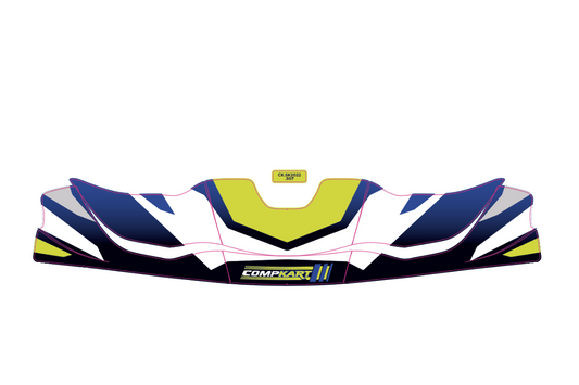 STICKERS FRONT POD 507 COMPKART 2023