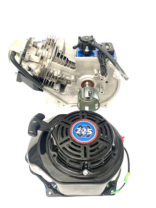 225RS-02 LONG BLOCK ENGINE (LESS FLYWHEEL, IGNITION AND ANCILLARIES)