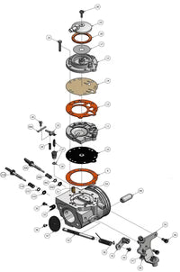 IAME KA100 Fuel Pump Carb Body Screw 15C-51