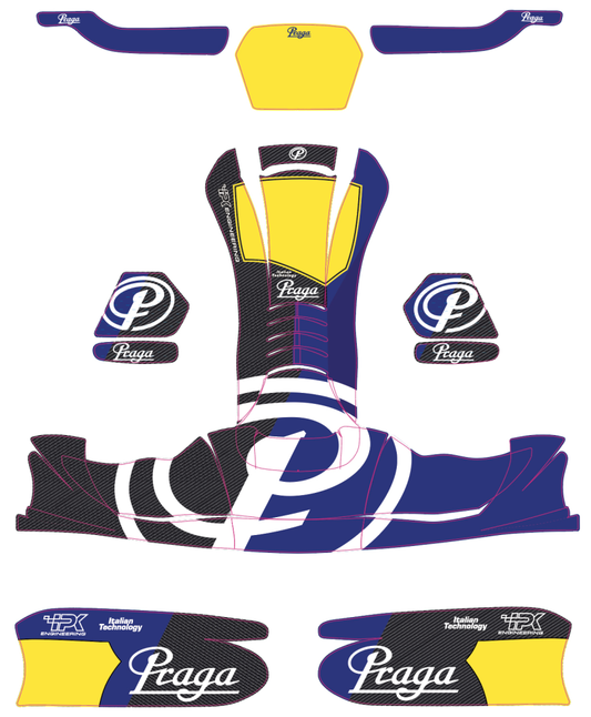 Praga Sticker Kit - 509 Full Set